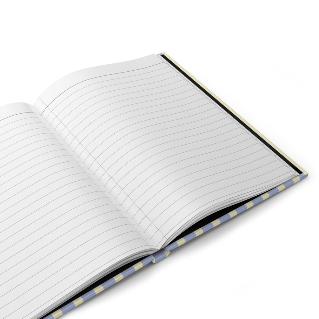 "Write That Shit Down" Striped journal