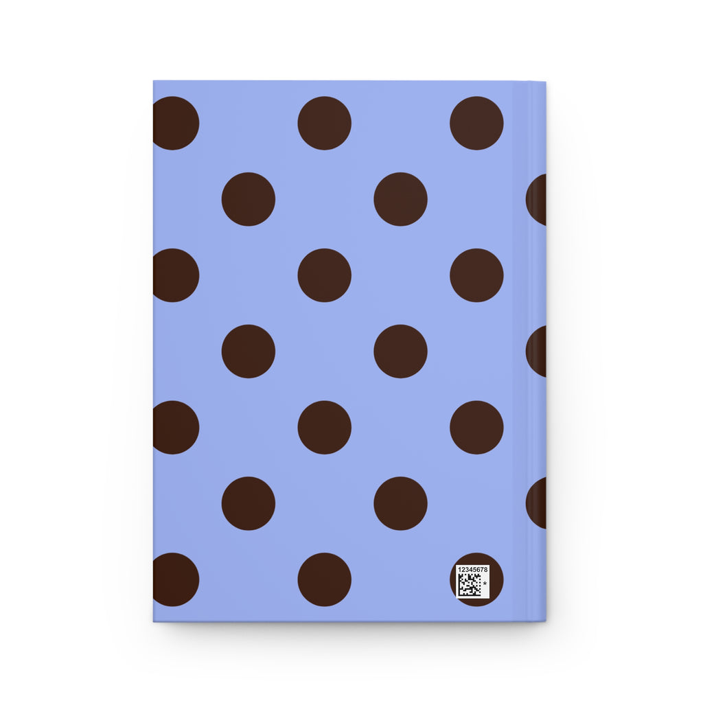 Polka Dot Hardcover Journal Matte