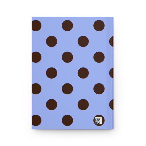 Polka Dot Hardcover Journal Matte