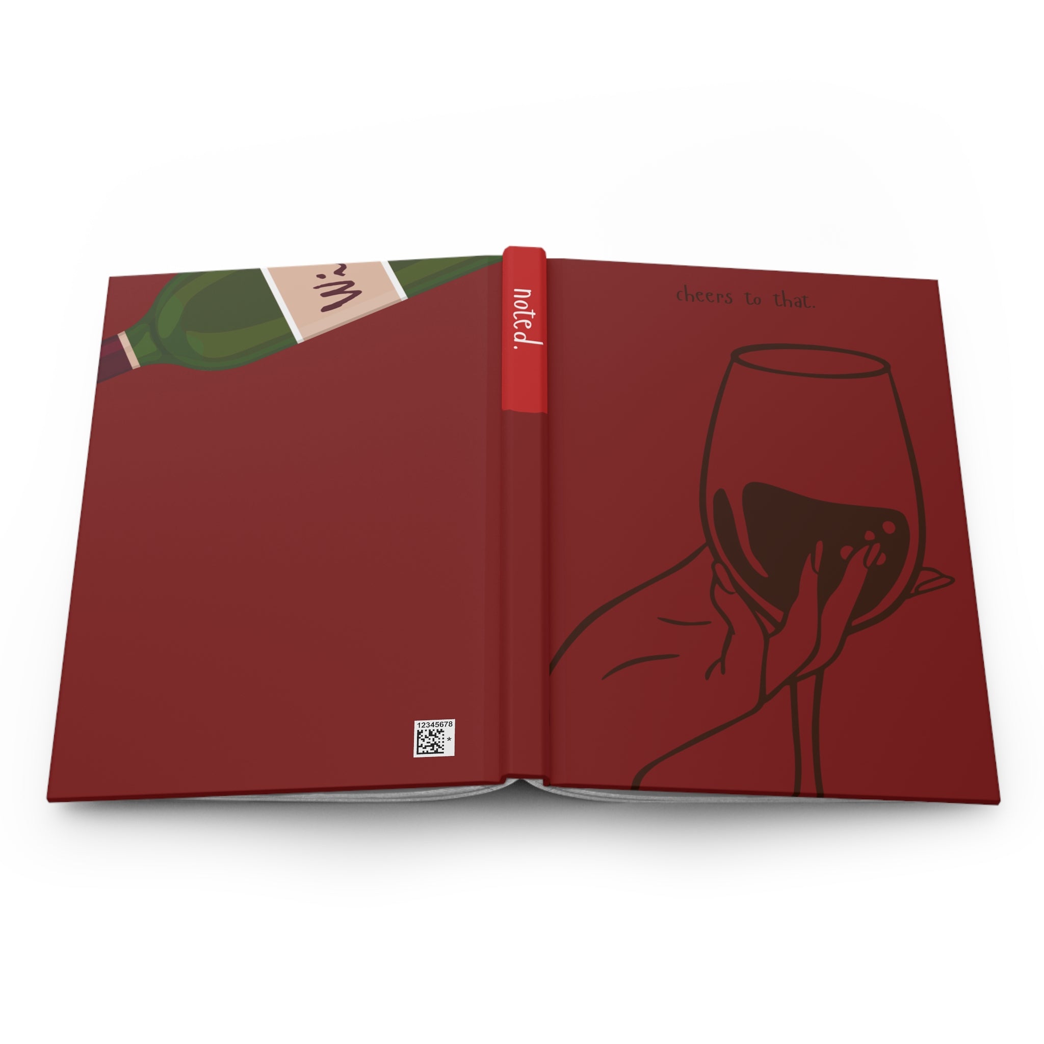 Cheers to that Hardcover Journal Matte
