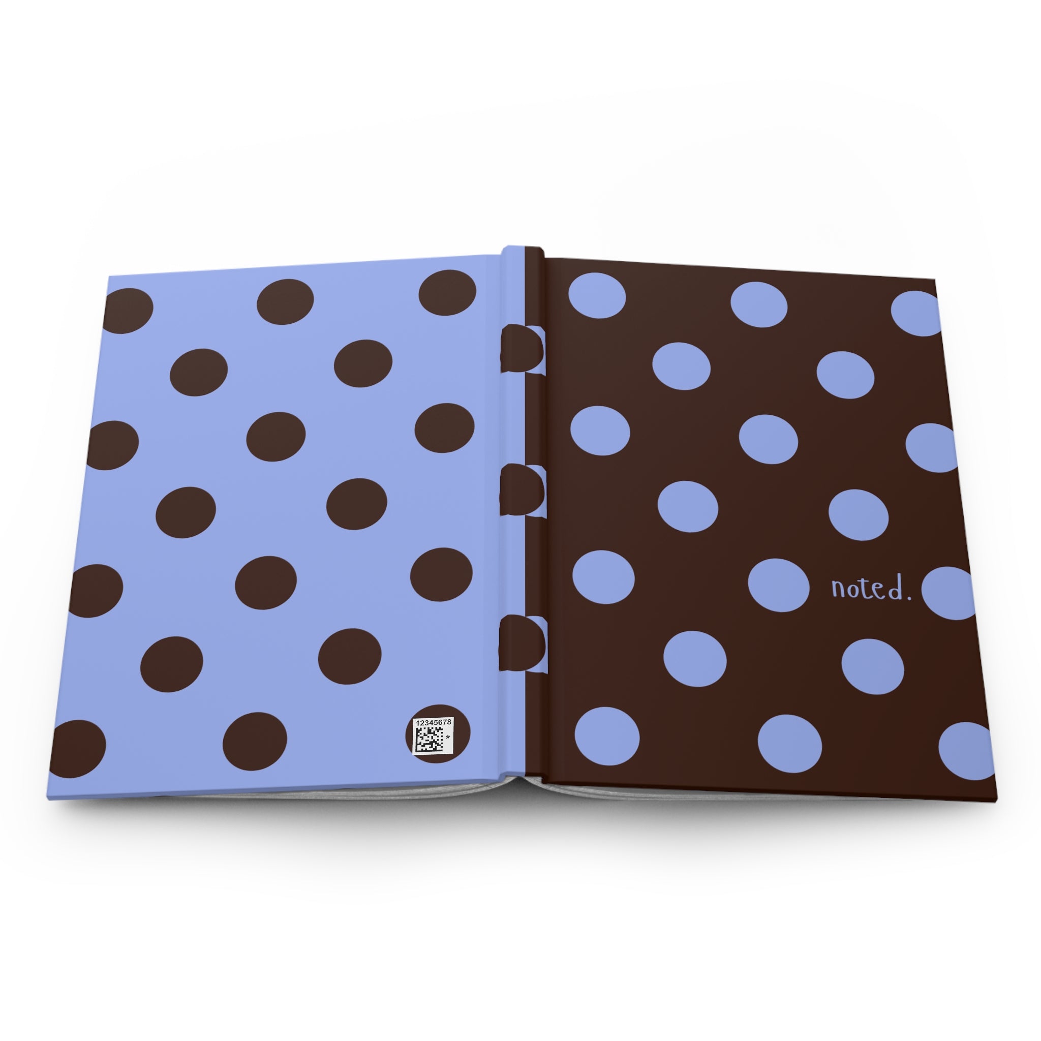 Polka Dot Hardcover Journal Matte