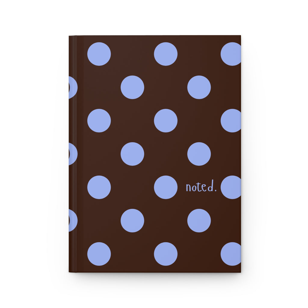 Polka Dot Hardcover Journal Matte
